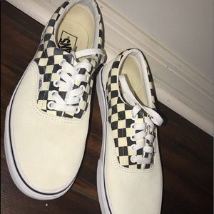 checkered vans